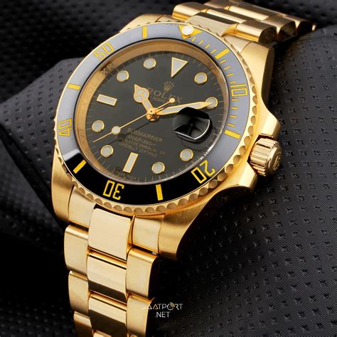 submariner rolex gold black|rolex submariner list price.